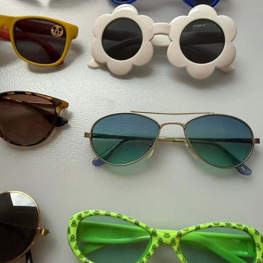 16 pairs of kids sunglasses- various styles